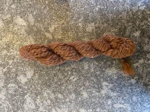 Fil fin d’alpaga brun